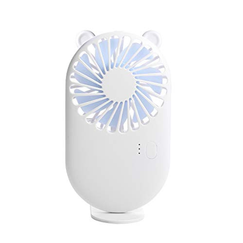 Handheld Fan Battery Operated USB Rechargeable, Mini Fan Handheld Cute,Personal Fans Small Handheld,Portable Fans Battery Operated Handheld