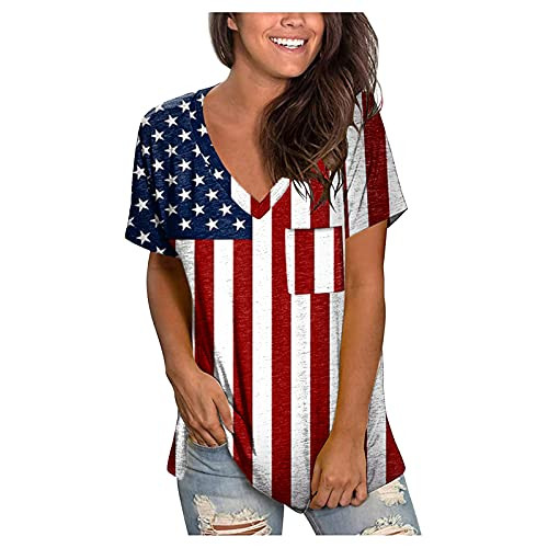MASHAN Womens Leopard American Flag Shirts July 4th Independence Day Sunflower Graphic Tees T-Shirts Summer Blouse -01-White, XXL- MASHAN Womens Leopard American Flag Shirts July 4th Independence Day Sunflower Graphic Tees T-Shirts Summer Blouse -01-White, XXL-