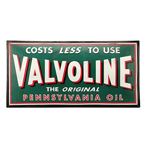 Open Road Brands Valvoline Domed Metal Sign