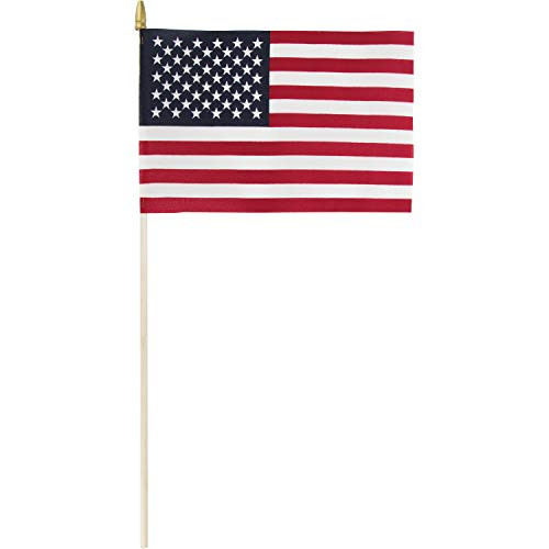 Creative Converting Cloth American Flag, Medium, Red/White/Blue