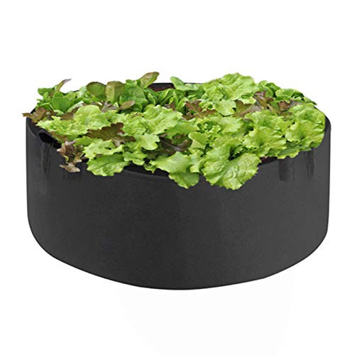 Planter Garden Bed Bag,Round Fabric Flower Raised Bed Garden Grow Bags Fabric Pots Breathable Planting Container for Herb Flower Vegetable Plants -50Gallon-35x35x11.81 inch- Planter Garden Bed Bag,Round Fabric Flower Raised Bed Garden Grow Bags Fabric Pots Breathable Planting Container for Herb Flower Vegetable Plants -50Gallon-35x35x11.81 inch-