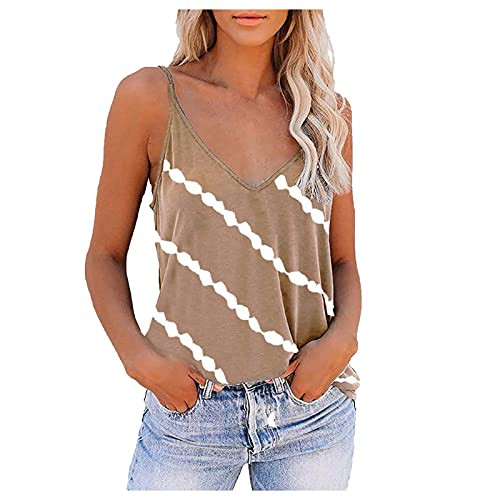 SANYEE Womens Summer Loose Casual Sleeveless Shirts Scoop Neck Strappy Tank Tops Camis Blouses Strappy SANYEE Womens Summer Loose Casual Sleeveless Shirts Scoop Neck Strappy Tank Tops Camis Blouses Strappy