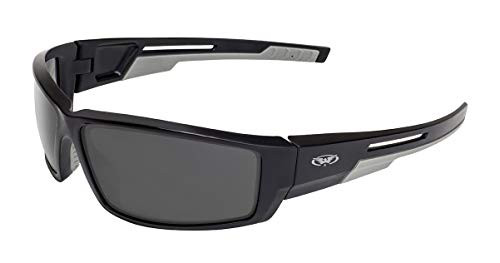 Global Vision Sly 88 SM Wrap Around Sport Smoke Lens Black Motorcycle ATV Global Vision Sly 88 SM Wrap Around Sport Smoke Lens Black Motorcycle ATV