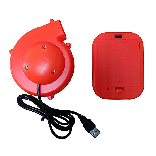 Inflatable Costume Fan Blower USB Mini Replacement Blow up Blower Fans for Dinosaur Unicorn Inflatable Costume Doll or Other Inflatable Game Clothing