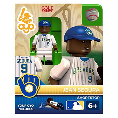 MLB Milwaukee Brewers Jean Segura Generation 3 Toy Figure