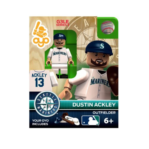 MLB Seattle Mariners Michael Ackley Generation 3 Toy Figure