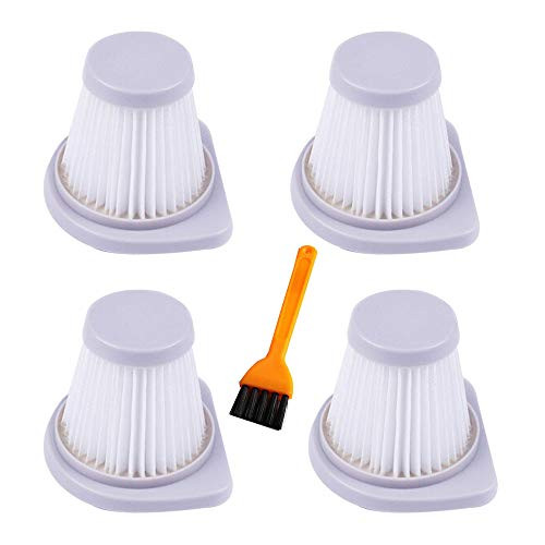 VideoPUP 4pcs Hepa Vacuum Filter Part Replacement for SC861 and SC861A Midea Vacuum Cleaner