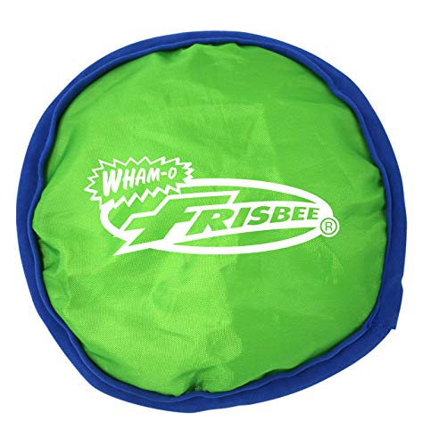 Wham-O Nylon Pocket Frisbee -3 Pack- - Three Foldable Flexible 80 Gram Flying Discs