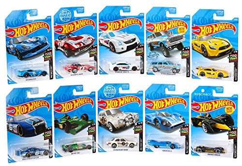 Hot Wheels Mini Collection 10-Pack 1 - Race Day -Amazon Exclusive-