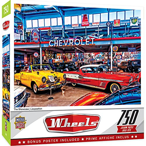 MasterPieces Wheels 750 Puzzles Collection - The Showcase 750 Piece Jigsaw Puzzle