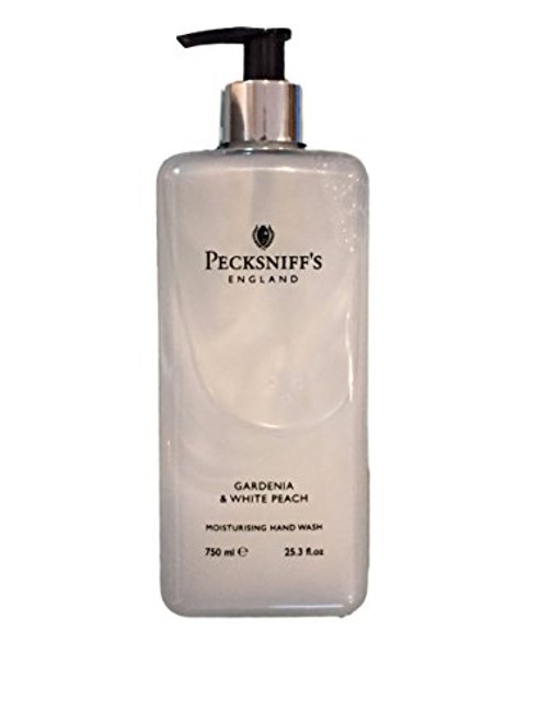 Pecksniffs Moisturizing Hand Wash 25.3 oz -Gardenia  and  White Peach-