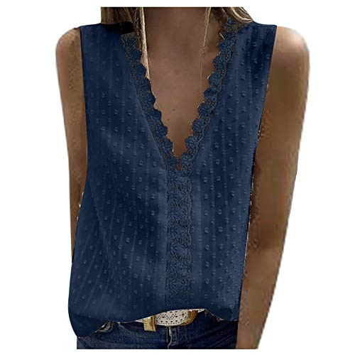 Aukbays Womens Short Sleeve Tops Women's Shirts Casual Blouse Short Sleeve Ruffle Button Up Tunic Tops Solid Color Fit Flare Navy
