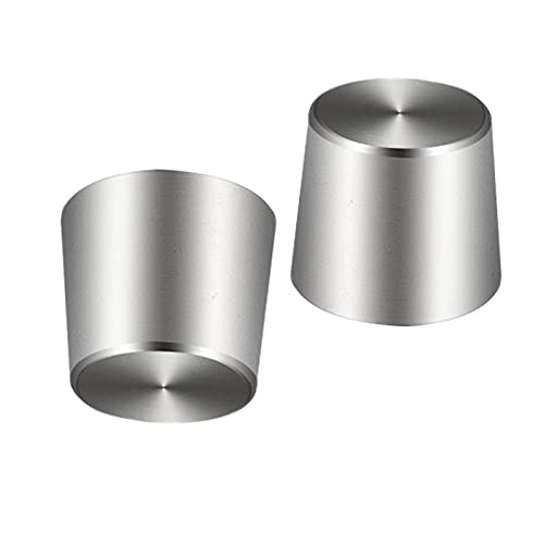 Replacement Titanium Inserts Bowl kit for Peak Bowl Universal Cap Wax Tool Accessory -2 Pack - No Quartz and Ceramic-
