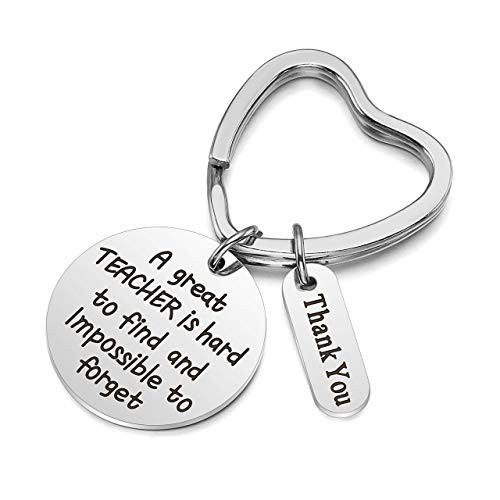 Personalized Master Custom Teacher Keychain Keyring Teacher Appreciation Gift Thank You Gift for Teachers