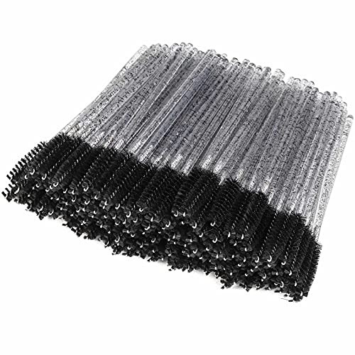 Tbestmax 300 Disposable Mascara Wands Spoolies Eye Lash Brush for Eyebrow/Eyelash Extension Black Tbestmax 300 Disposable Mascara Wands Spoolies Eye Lash Brush for Eyebrow/Eyelash Extension Black