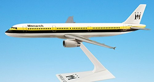 Flight Miniatures Monarch Airlines Airbus A321-200 1:200 Scale Display Model with Stand