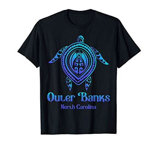 Outer Banks North Carolina Souvenir OBX NC Sea Turtle T-Shirt Outer Banks North Carolina Souvenir OBX NC Sea Turtle T-Shirt