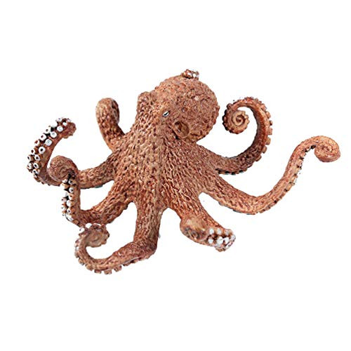 DIABO Realistic Octopus Animal Figurines Plastic Ocean Sea Animals Figures Educational Toy Cake Toppers Christmas Birthday Gift for Kids