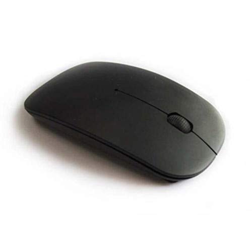 hutishop2020 Wireless Mouse, Universal Laptop PC Computer 2.4GHz Battery Powered Wireless USB Optical Mouse Black