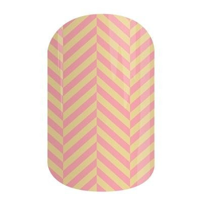 Jamberry Nail Wraps- Just Peachy -Full Sheet-
