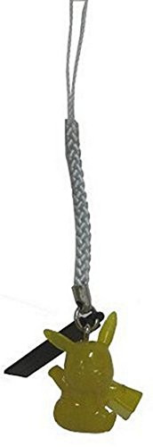 Pokemon Tomy BW3 Black  and  White Netsuke Charm Figure-1.5" Pikachu Tranparent