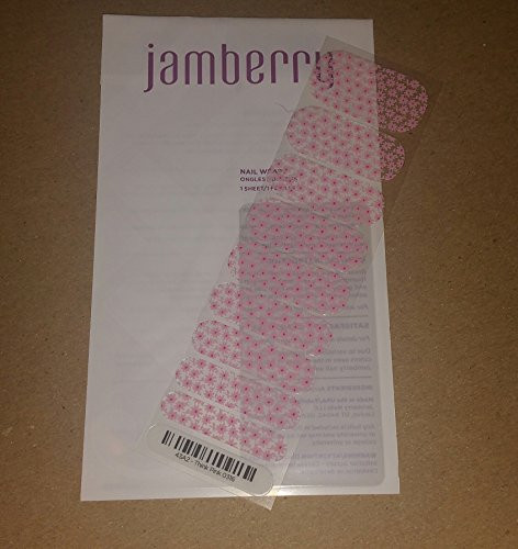 Jamberry Think Pink Half Sheet Nail Wraps