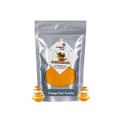 Lagan Orange Peel Powder - 100Gm - 100 percent Herble