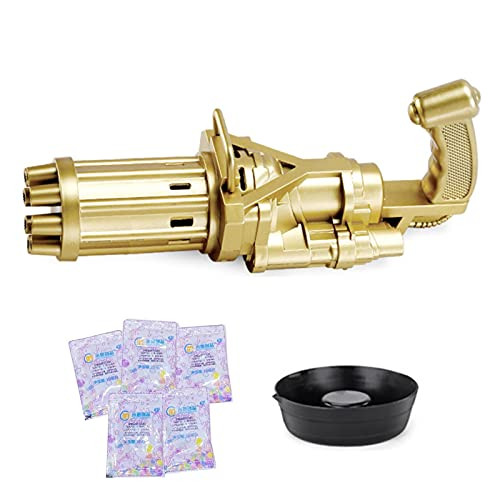 Bubble Machine Gatling for Kids, Automatic Gatling Bubble Blower Bubble Maker Kids Bubble Gun Outdoor Toys Kids Bubble Machine with Fan, Bubbles for Kids Outside, Toddlers Boys Girls Bubble Machine Gatling for Kids, Automatic Gatling Bubble Blower Bubble Maker Kids Bubble Gun Outdoor Toys Kids Bubble Machine with Fan, Bubbles for Kids Outside, Toddlers Boys Girls