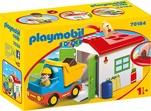 PLAYMOBIL® 70184 1.2.3 Truck with Sorting Garage Multi-Coloured