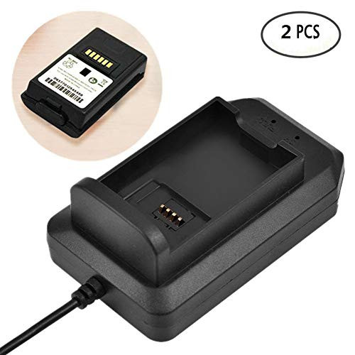 Yosoo- Xbox Battery Charger, 2Pcs USB Wireless Controller Battery Charging Dock Station for Xbox 360 -Black-