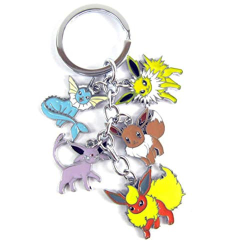 WinVI Poke'mon Collection Pikachu 3.8" Keychain Key Ring Key Chain -Pokemon3-