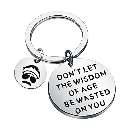 BLEOUK Ted Lasso Gifts Ted Lasso Merchandise Ted Lasso TV Show Inspired Keychain -Do not wasted- BLEOUK Ted Lasso Gifts Ted Lasso Merchandise Ted Lasso TV Show Inspired Keychain -Do not wasted-