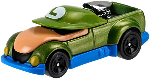 Hot Wheels Mario Bros. Luigi Car Vehicle