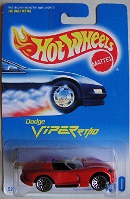 HOT WHEELS RED DODGE VIPER RT/10 210 HOT WHEELS RED DODGE VIPER RT/10 210