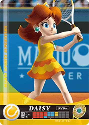 Nintendo Mario Sports Superstars Amiibo Card Tennis Daisy for Nintendo Switch, Wii U, and 3DS