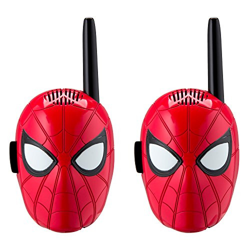 Spiderman Walkie Talkies for Kids Static Free Extended Range Kid Friendly Easy to Use 2 Way Walkie Talkies