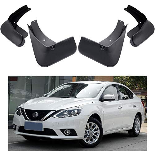 MOERTIFEI Car Mudguard Fender Mud Flaps Splash Guard Kit fit for Nissan Sentra 2016 2017 2018 2019