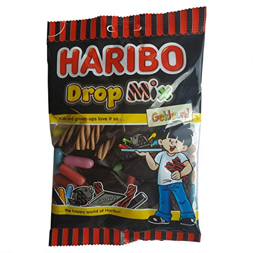 Haribo Licorice - Haribo Candy - Haribo Colorful Licorice Mix - Haribo Liquorice Mix - 8.81 Ounce Total
