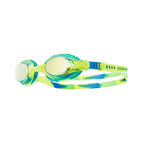 TYR Swimple Tie Dye Mirrored, Gold/Green, One Size