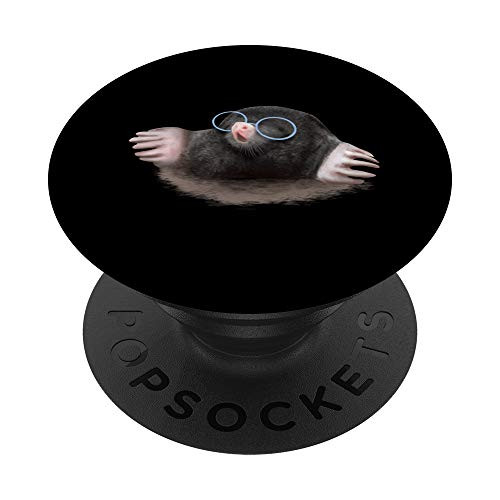 Mole Clothes Nerd Glasses Outfit Mole Lover Gift Mole PopSockets Grip and Stand for Phones and Tablets