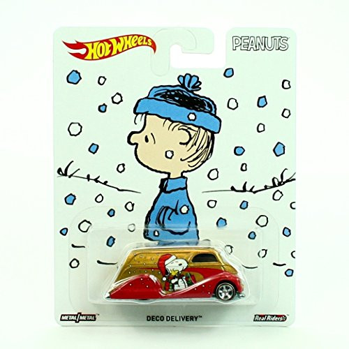Pop Culture Deco DELIVERY / A Charlie Brown Christmas Peanuts 2016 Hot Wheels Series 1-64 Scale Die-Cast Vehicle