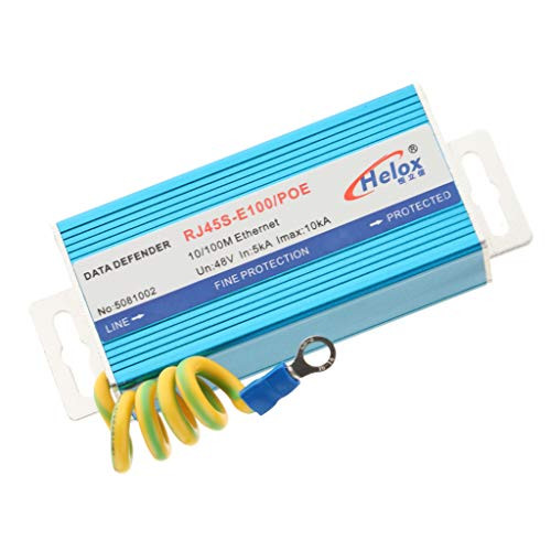 RJ-45 100MB/s Ethernet Network Surge Protector Device Arrester