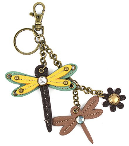 Chala Mini Keychain with Charm - Dragonfly