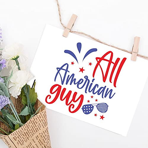 All American Guy Greeting Card,Blank Note cards and Envelopes Set for All Occasion Greeting Cards,Gift for Mother's Day, Father's Day, Christmas, Thanksgiving, Halloween, Valentine's Day, Birthday, Ho