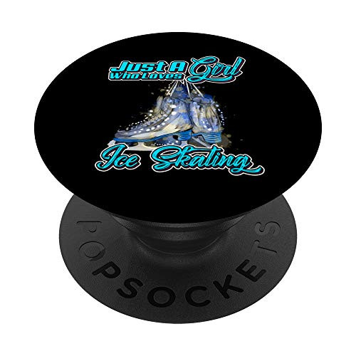 Just A Girl Who Loves Ice Skating Ice Skater Figure Skating PopSockets Grip and Stand for Phones and Tablets Just A Girl Who Loves Ice Skating Ice Skater Figure Skating PopSockets Grip and Stand for Phones and Tablets