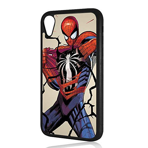 (for iPhone XR) Durable Protective Soft Back Case Phone Cover - HOT5188 Spiderman