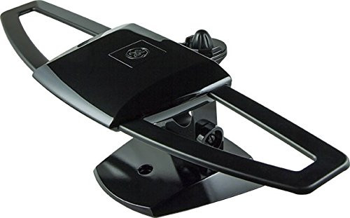 GE UltraPro Black Stealth Mobile TV Antenna, Perfect for Tailgating and Camping, Indoor, Outdoor, Attic, Long Range Antenna, Digital, HDTV Antenna, 4K 1080P VHF UHF, 6 ft Coaxial Cable, 34140