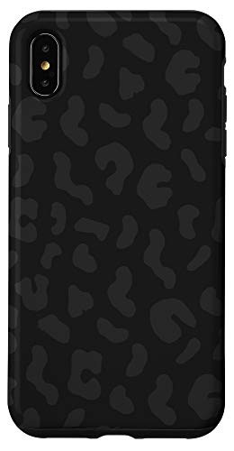 iPhone XS Max Black Leopard Print for women cute design cheetah protective Case