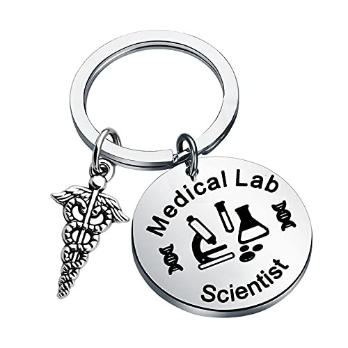 TGBJE Medical Lab Scientist Gift Medical Lab Scientist Keychain Lab Assistant Gift Medical Laboratory Scientist Gift -Lab Scientist-