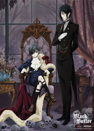 Great Eastern Entertainment Black Butler - Key Visual Special Edition WALLSCROLL